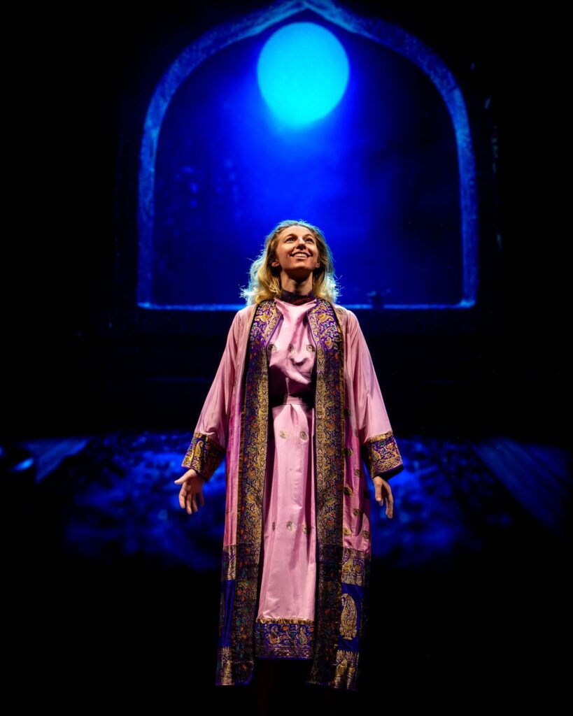 Fawzia Istrabadi ’20 as Juliet at the Estates Theatre in Prague, Czech Republic