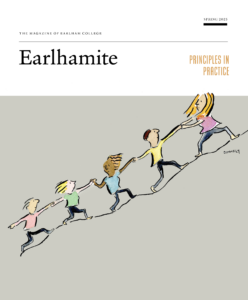 Spring 2025 Earlhamite cover