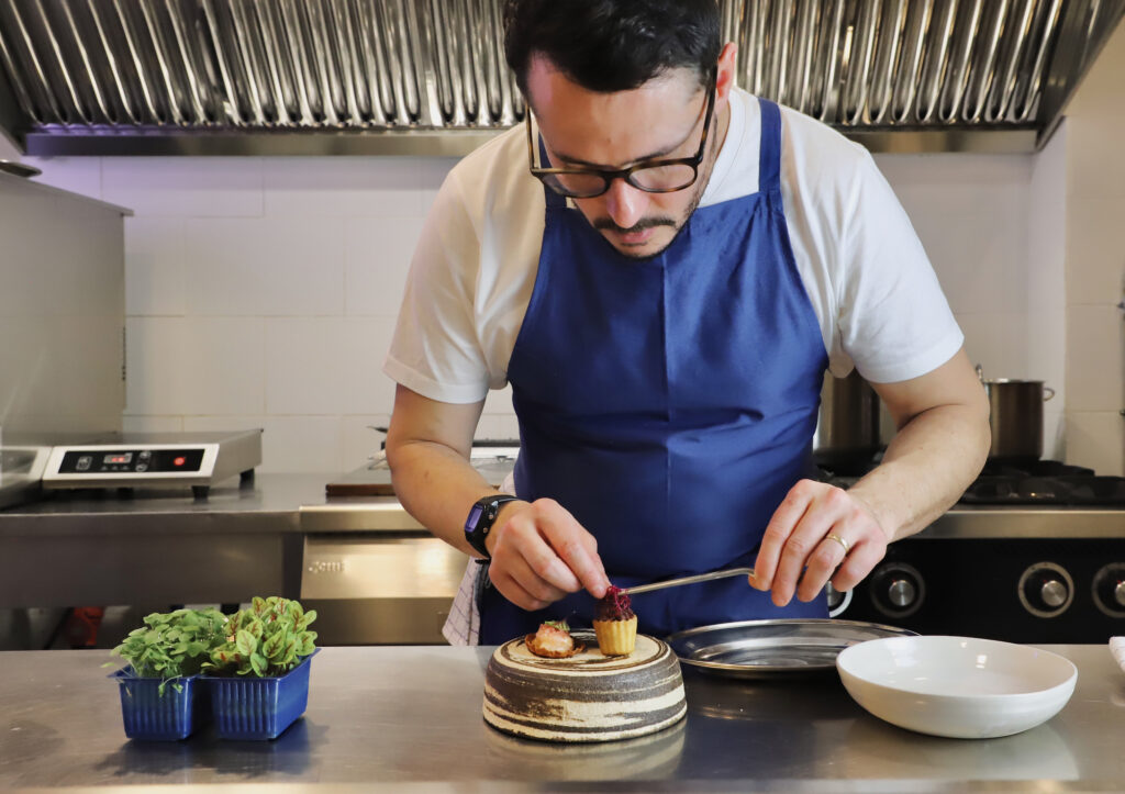 Pachi in the kitchen